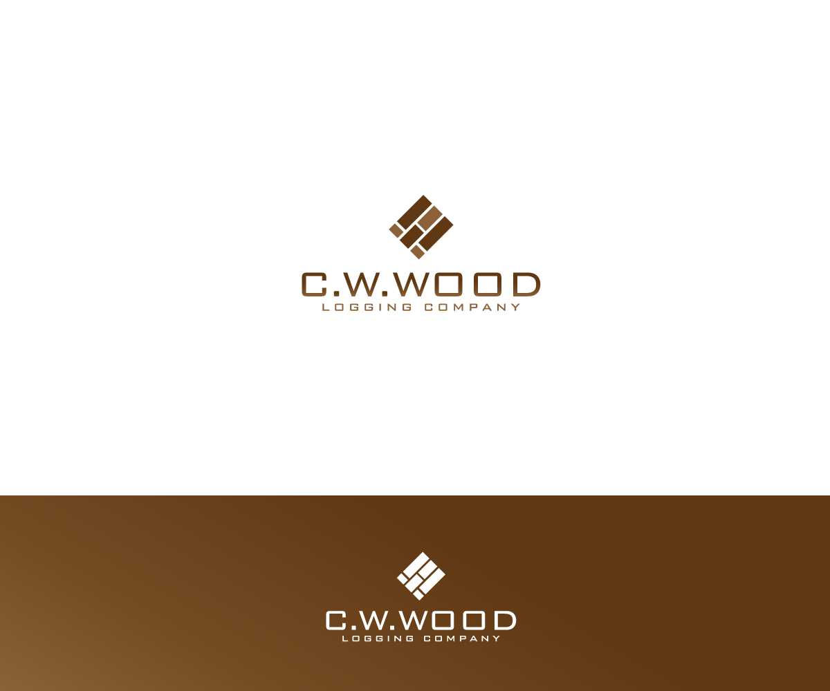 Logo Design by aglaronde23 for C.W.Wood Logging Company | Design #4831513