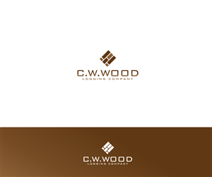 Logo Design by aglaronde23 for C.W.Wood Logging Company | Design: #4831513