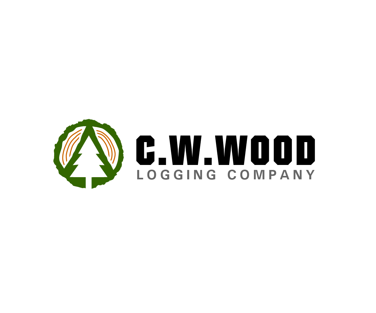 Logo Design by GliderGraphx for C.W.Wood Logging Company | Design #4825609