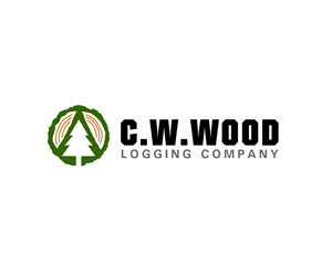 Logo Design by GliderGraphx for C.W.Wood Logging Company | Design: #4825609