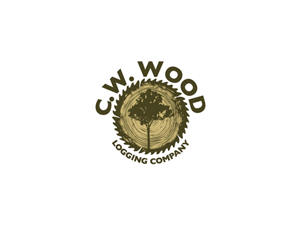 Logo Design by Hoopoe for C.W.Wood Logging Company | Design: #4818840
