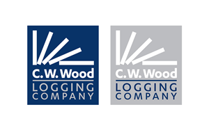 Logo Design by Innerworld Designs ltd. for C.W.Wood Logging Company | Design: #4837636
