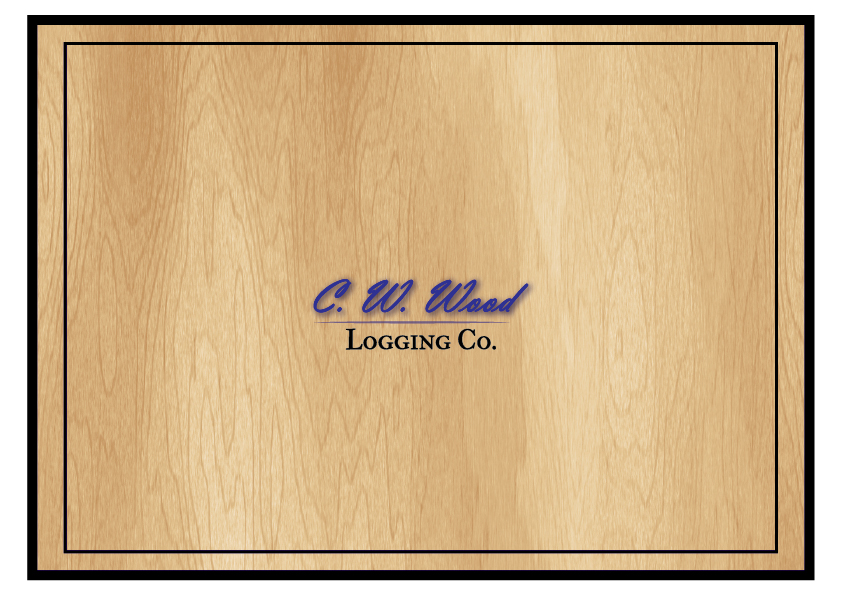 Logo Design by Mr Freelancer for C.W.Wood Logging Company | Design #4867474