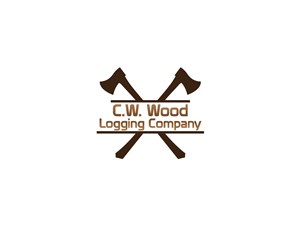 Logo Design by TanniE7 for C.W.Wood Logging Company | Design: #4877976