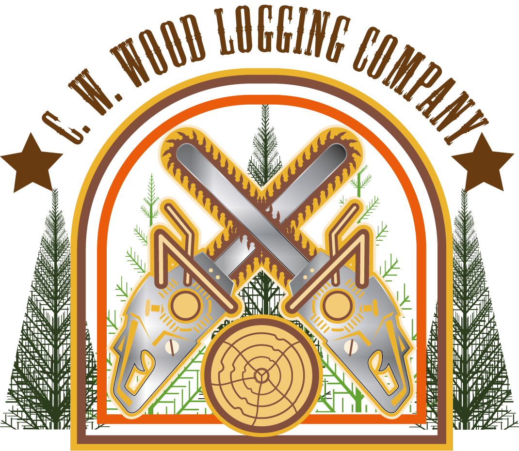 204 Masculine Bold Logo Designs for C. W. Wood Logging Company a ...