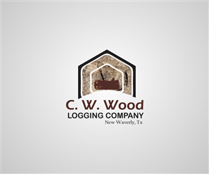 Logo Design by RootreeperDesigns for C.W.Wood Logging Company | Design #4858175