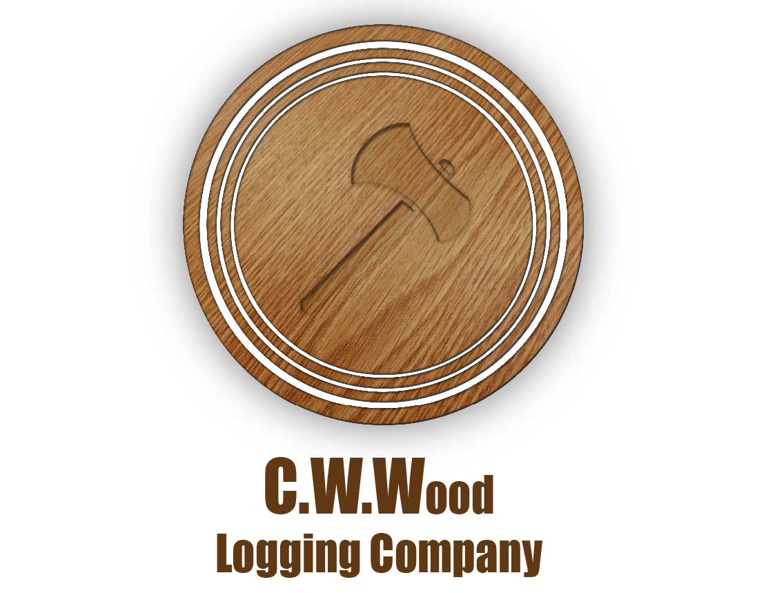 Logo Design by maya for C.W.Wood Logging Company | Design #4839572
