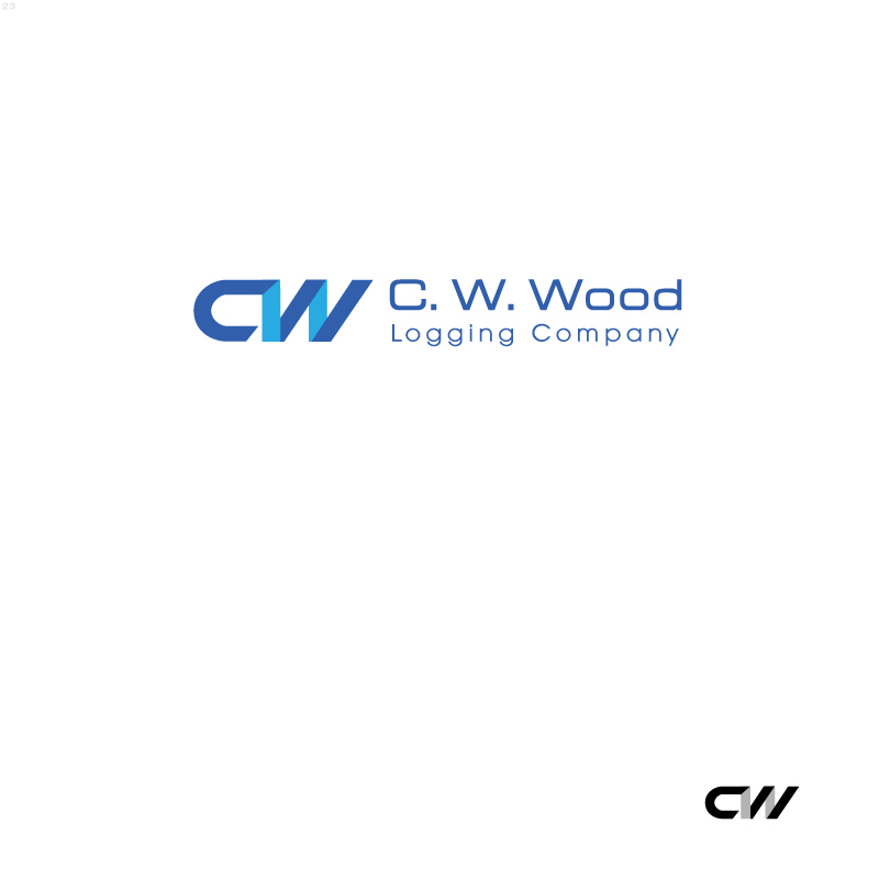 Logo Design by instudio for C.W.Wood Logging Company | Design #4908538