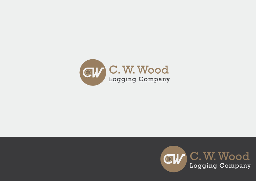 Logo Design by I²D² - Indigenous India Design &amp; Development for C.W.Wood Logging Company | Design #4845947