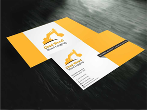 Business Card Design by AwsomeD for C.W.Wood Logging Company | Design: #4846291