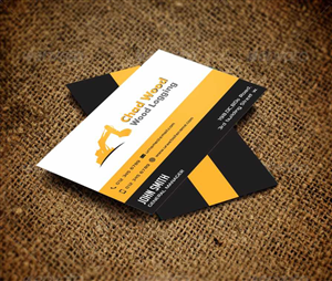 Business Card Design by AwsomeD for C.W.Wood Logging Company | Design: #4846300