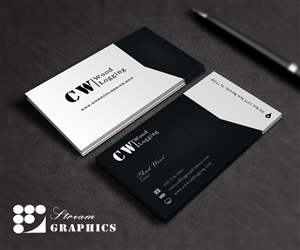 Diseño de Tarjeta de Presentación por Stream Graphics para C.W.Wood Logging Company | Diseño #4853200