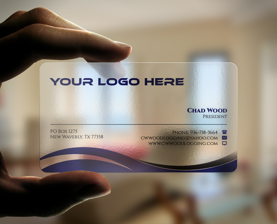 Business Card Design by WebixBD for C.W.Wood Logging Company | Design #4835427