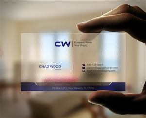 Business Card Design by WebixBD for C.W.Wood Logging Company | Design: #4868186
