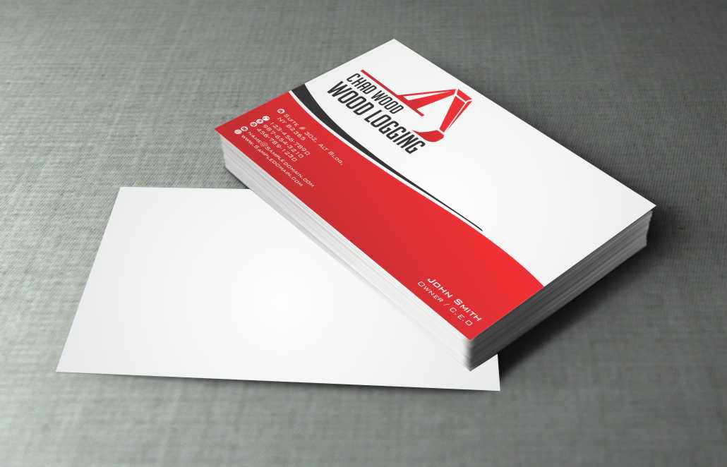 Diseño de Tarjeta de Presentación por szabist para C.W.Wood Logging Company | Diseño #4852053