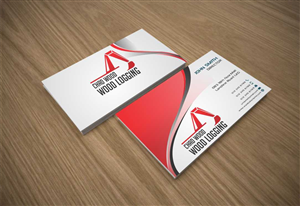 Business Card Design by szabist for C.W.Wood Logging Company | Design: #4852064