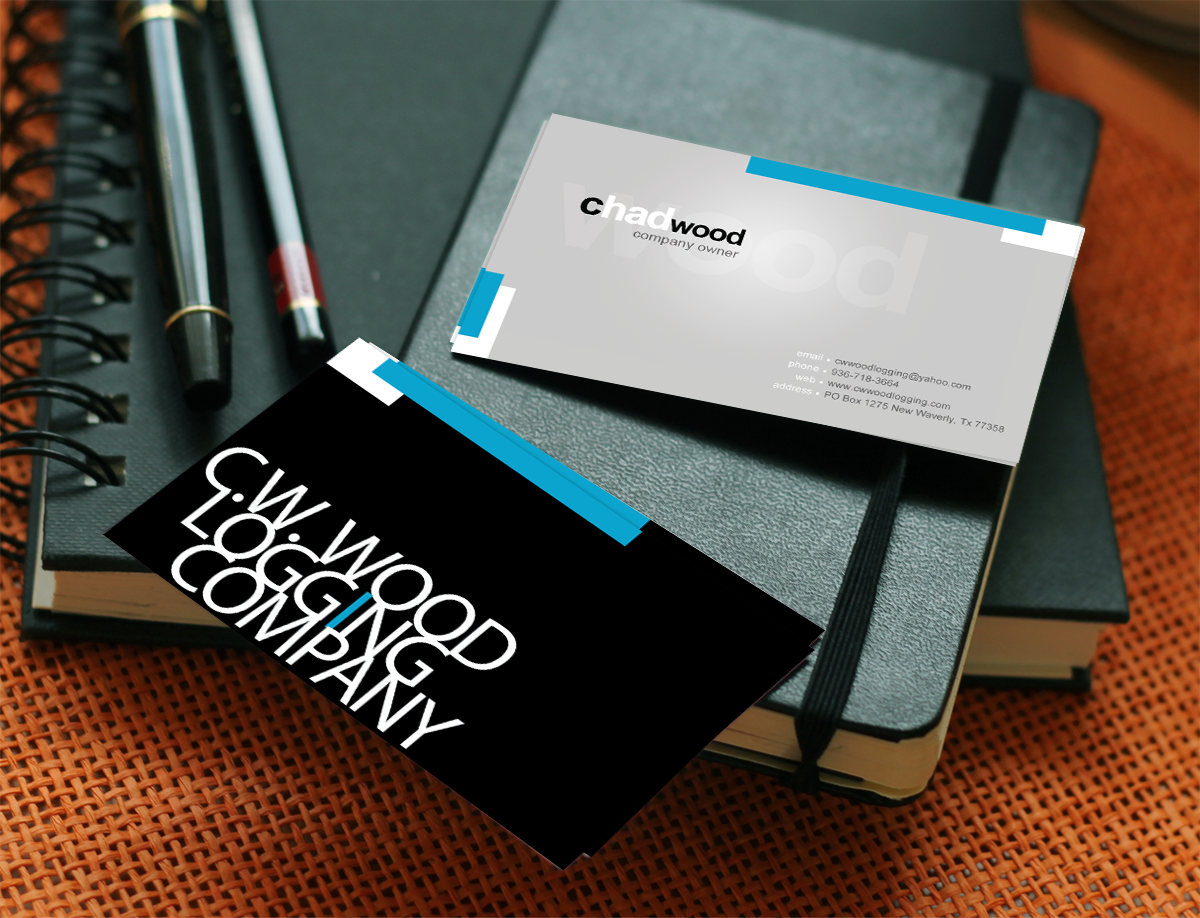 Business Card Design by CreateON for C.W.Wood Logging Company | Design #4865891
