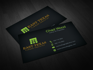 Wood Logging Business Card Design Project | Design de Carte de Visite par ArtCrowd™