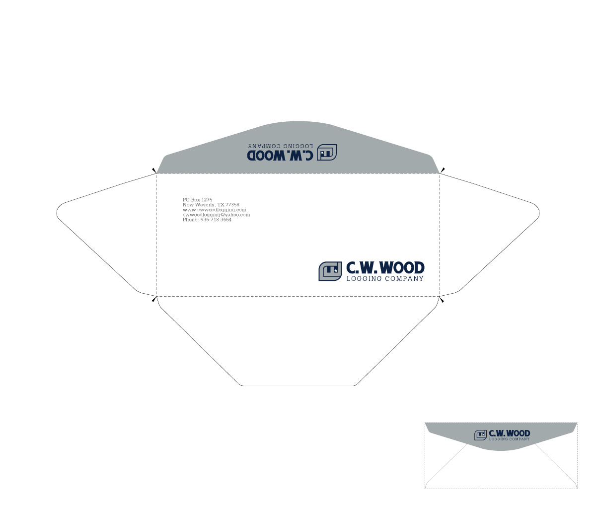 Design de Papeterie par Sergio Coelho pour C.W.Wood Logging Company | Design #4885440