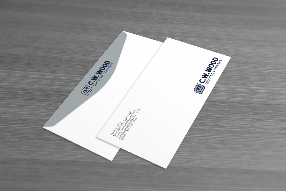Stationery Design by Sergio Coelho for C.W.Wood Logging Company | Design #4885446