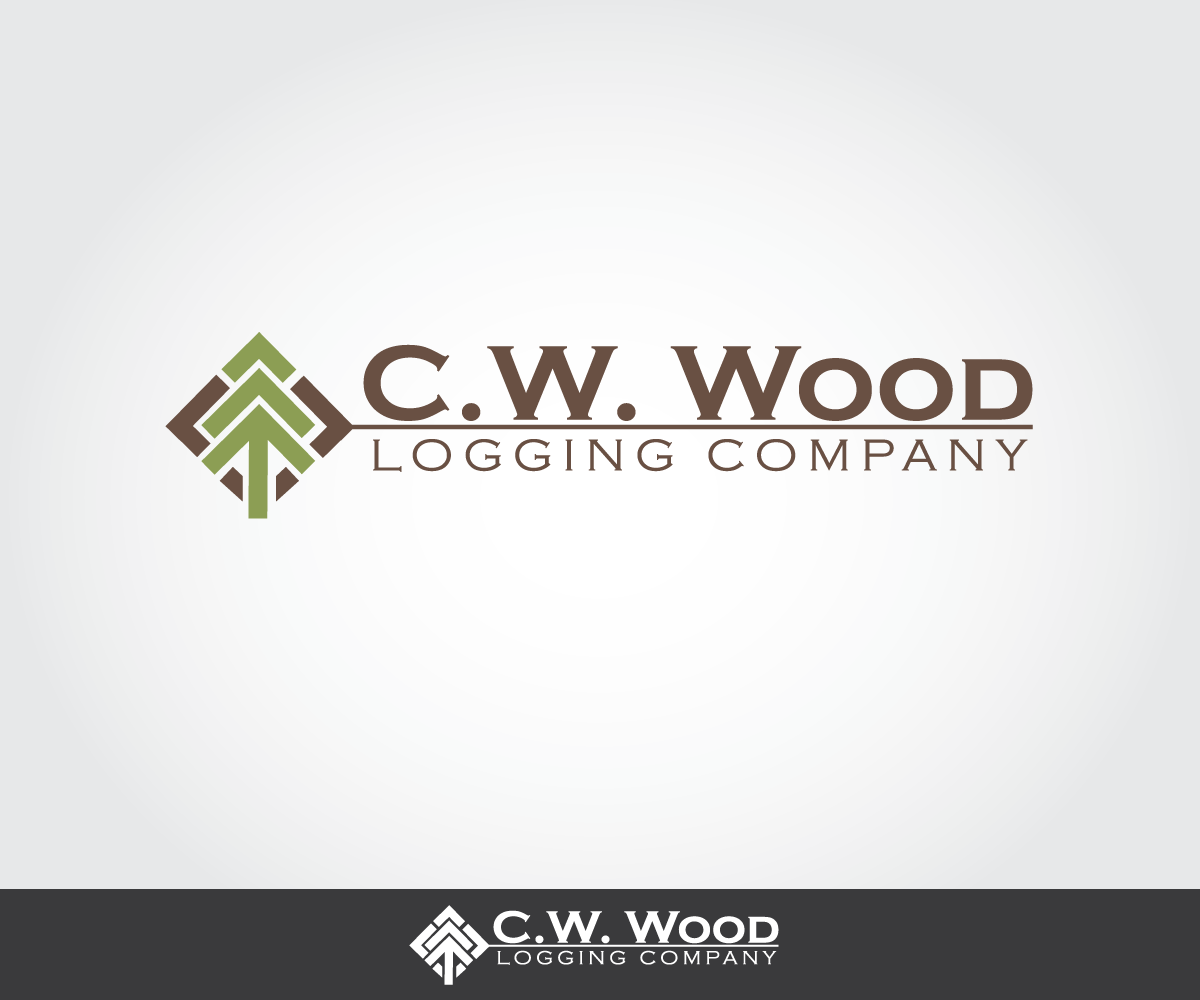 Stationery Design by B.squared Designs for C.W.Wood Logging Company | Design #4834761
