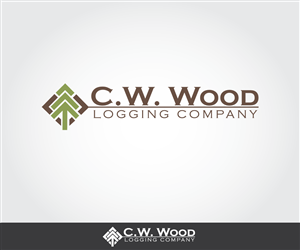 Diseño de Papelería por B.squared Designs para C.W.Wood Logging Company | Diseño #4834761