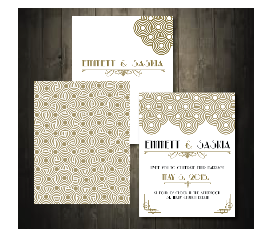 Invitation Design by alex989 for this project | Design #4831704