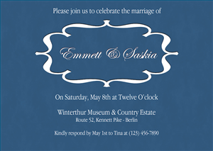 Invitation Design by lwurtenberg07 for this project | Design #4816260