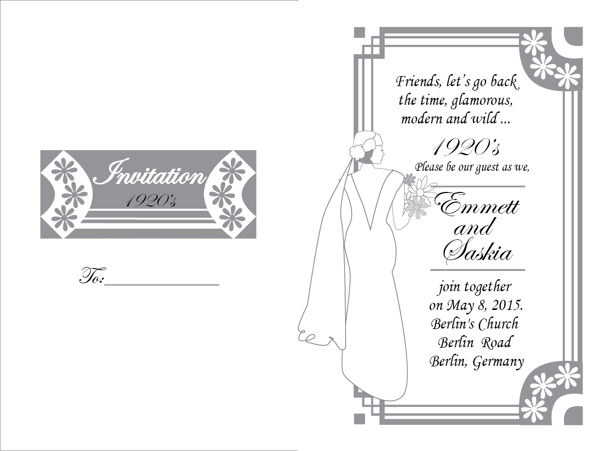 Invitation Design by PureDesign for this project | Design #4859898