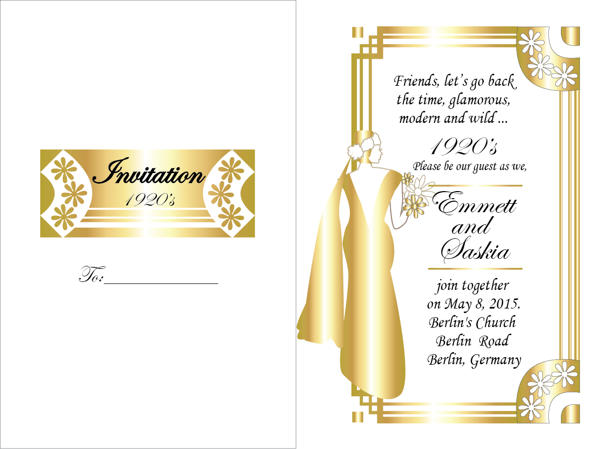 Invitation Design by PureDesign for this project | Design #4859916