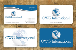 Business Card Design by Sbss for OWG International | Design: #1363646