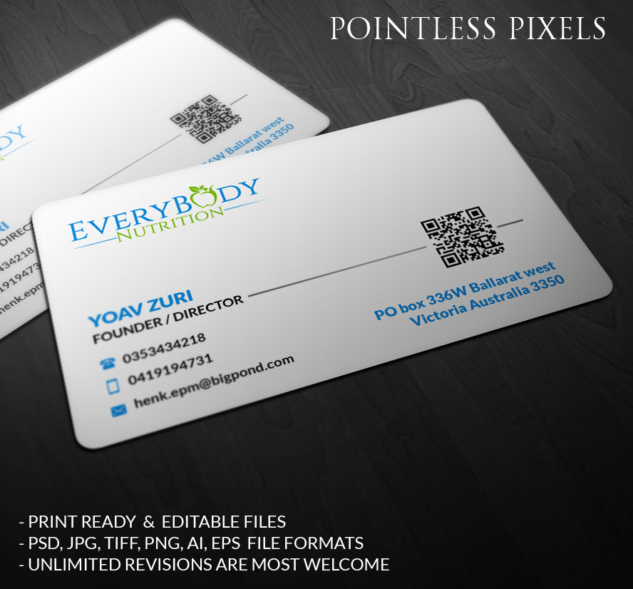 Diseño de Tarjeta de Presentación por Pointless Pixels India para DATA NETWORK DESIGN INTEGRATION & SUPPORT PTY LTD | Diseño #4937688
