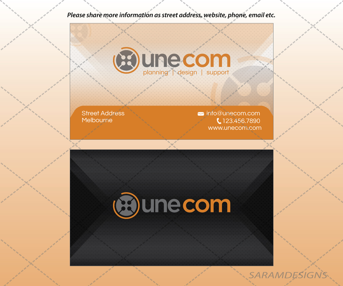Business Card Design by SaraMDesigns for DATA NETWORK DESIGN INTEGRATION & SUPPORT PTY LTD | Design #4956068