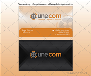 Business Card Design by SaraMDesigns for DATA NETWORK DESIGN INTEGRATION & SUPPORT PTY LTD | Design #4956068