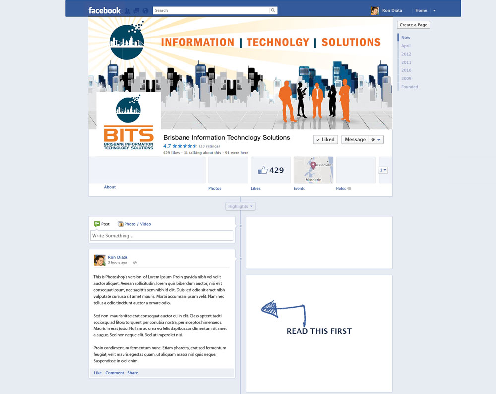 Facebook Design by rdesign12 for this project | Design #4817335
