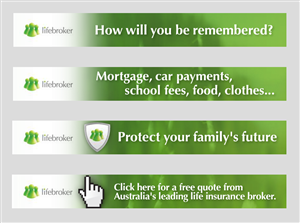 Banner Ad Design by Robert Marks for Lifebroker | Design: #237222