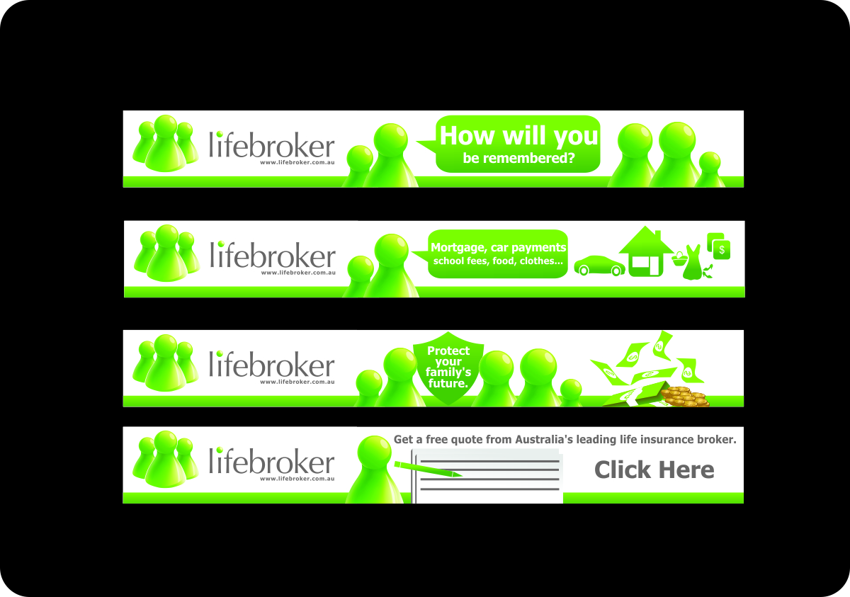 Banner Ad Design by SiddKidd for Lifebroker | Design #236353