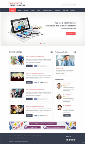 Web Design by pb for this project | Design: #4833244