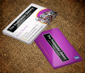 Thepostmasterbakery business card design | Design de Carte de Visite par MT