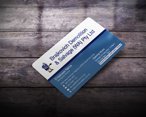 Visitenkarten-Design von Lanka Ama für Brajkovich Demolition & Salvage (WA) Pty Ltd | Design: #4818195
