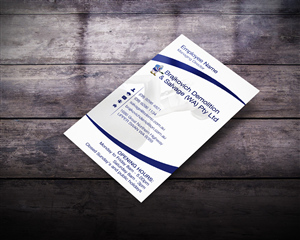 Visitenkarten-Design von Lanka Ama für Brajkovich Demolition & Salvage (WA) Pty Ltd | Design: #4818236