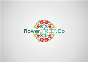 Flower Street Co  | Logo Design by Arham Hidayat