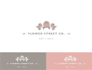 Flower Street Co  | Logo Design by wonderland