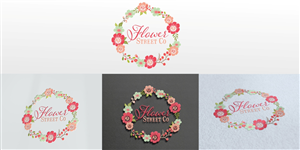 Flower Street Co  | Logo Design by creativedesign