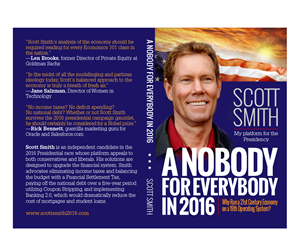 Design a book cover for a presidential candidate | Book Cover Design by Thomas DeHart