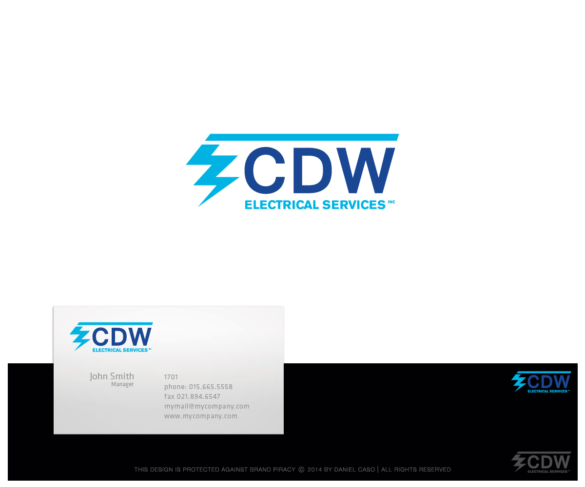 Logo Design by Daniel Caso Design for CDW Electrical Services, Inc. | Design #4823615