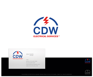 Logo Design by Daniel Caso Design for CDW Electrical Services, Inc. | Design: #4827119