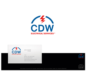 Logo Design by Daniel Caso Design for CDW Electrical Services, Inc. | Design: #4827122