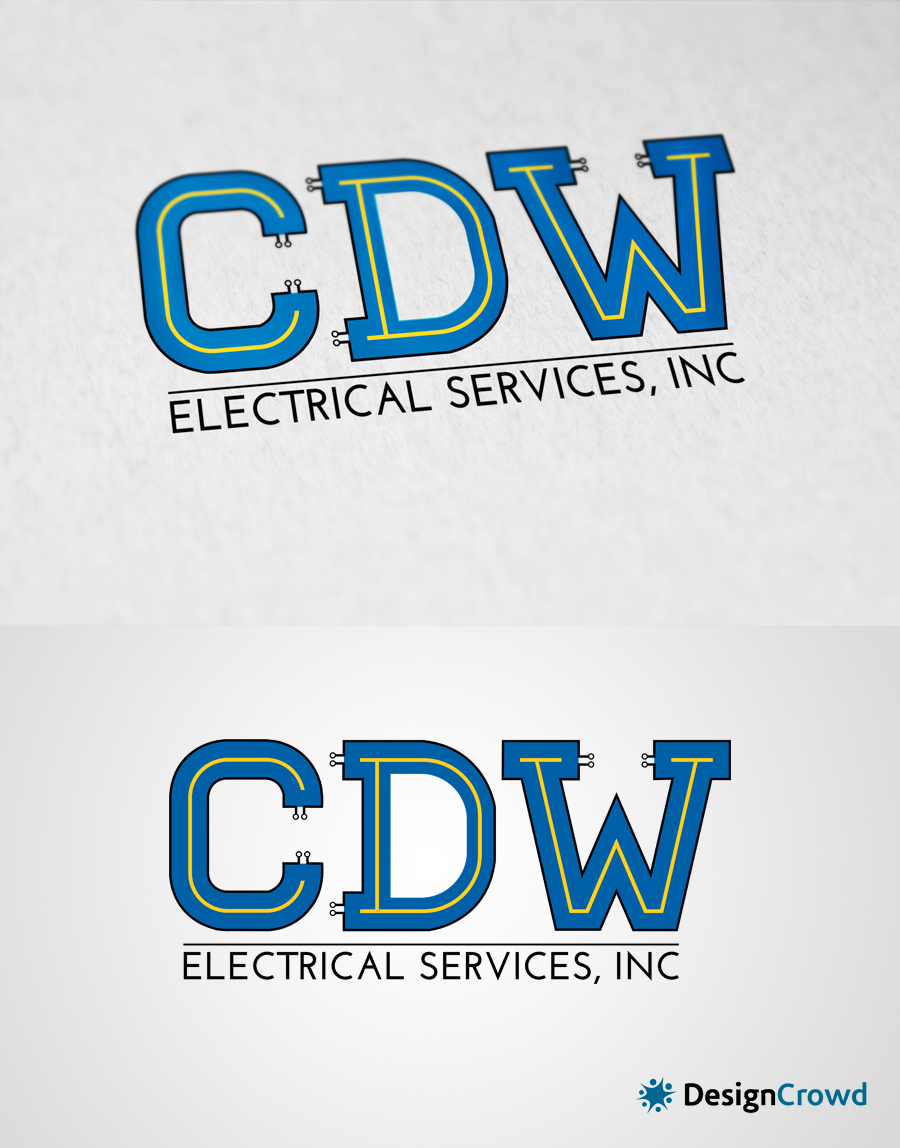 Diseño de Logo por Sheeraz para CDW Electrical Services, Inc. | Diseño #4848074