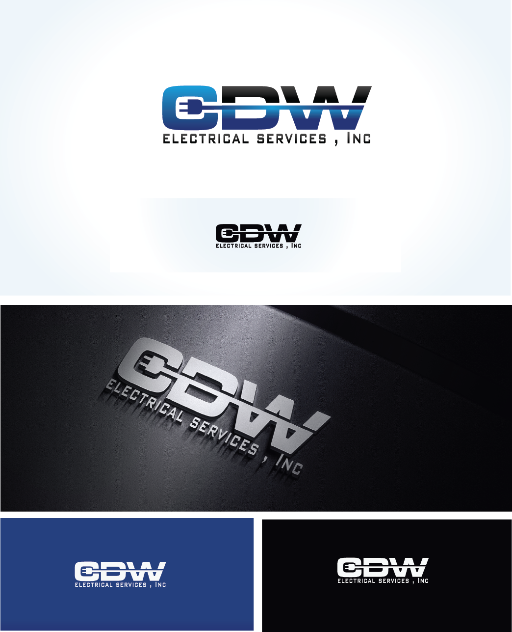 Logo Design by Graphix Lab for CDW Electrical Services, Inc. | Design #4859395